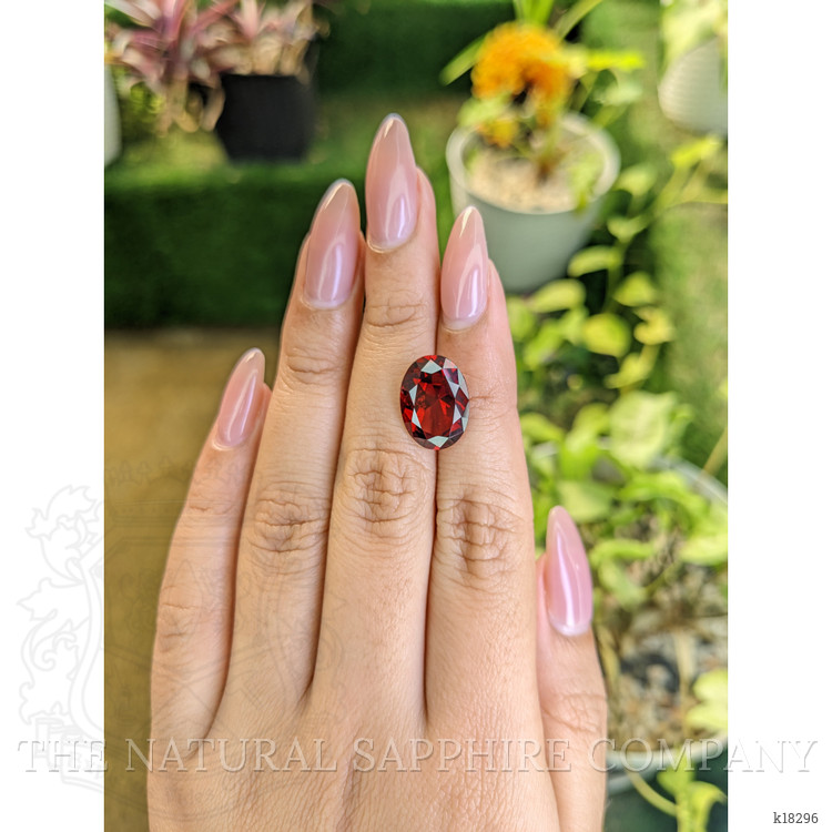 8.21 Ct. Rhodolite Garnet from Ceylon (Sri Lanka)