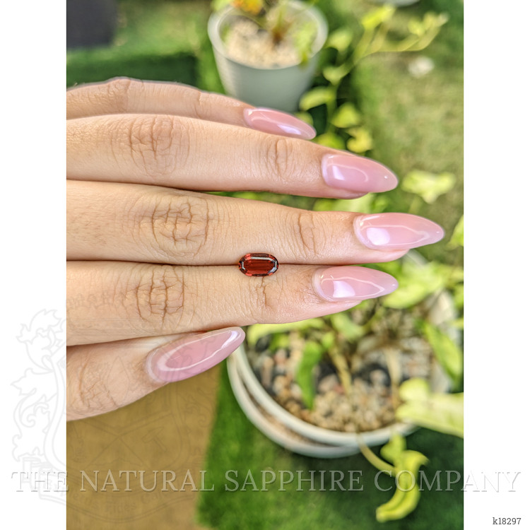 1.05 Ct. Almandine Garnet from Ceylon (Sri Lanka)