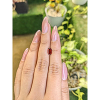 1.05 Ct. Almandine Garnet from Ceylon (Sri Lanka) Life Style