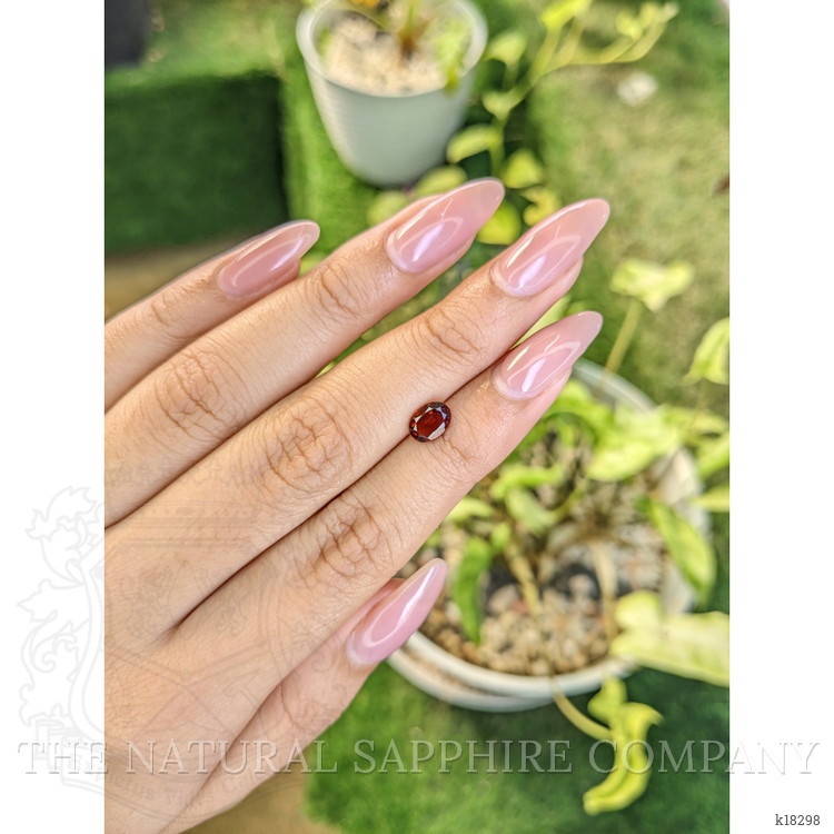 1.20 Ct. Almandine Garnet from Ceylon (Sri Lanka)