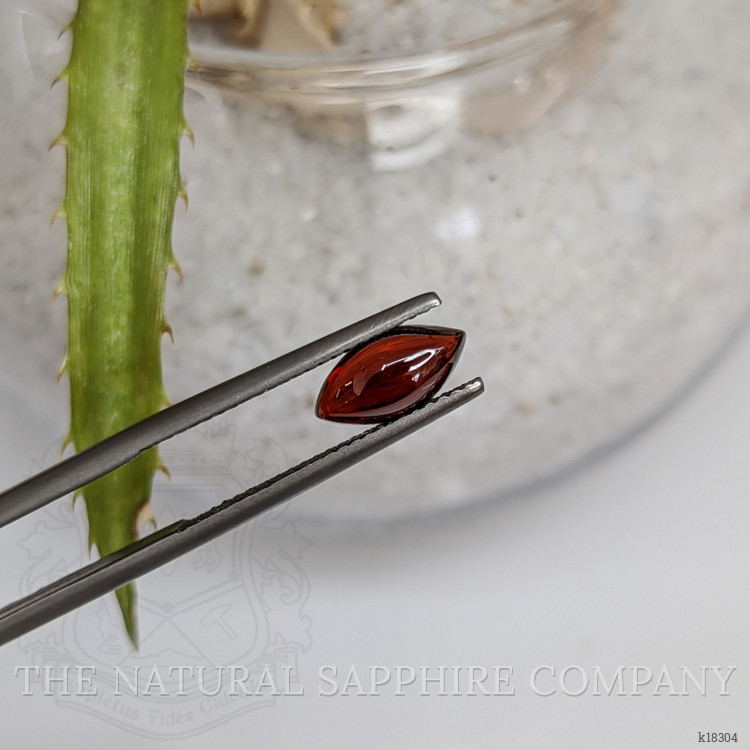 1.64 Ct. Cabochon Garnet from Ceylon (Sri Lanka)