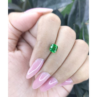 1.34 Ct. Tsavorite Garnet from Tanzania Life Style