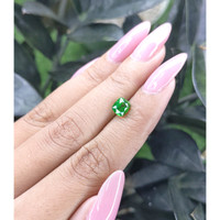 1.34 Ct. Tsavorite Garnet from Tanzania Life Style