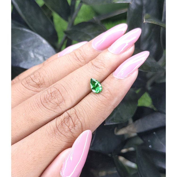 1.04 Ct. Tsavorite Garnet from Tanzania