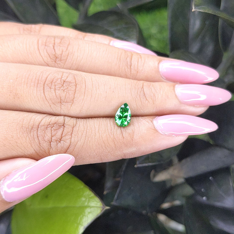 1.04 Ct. Tsavorite Garnet from Tanzania