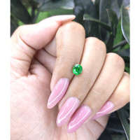 1.07 Ct. Tsavorite Garnet from Tanzania Life Style