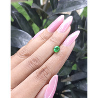 1.07 Ct. Tsavorite Garnet from Tanzania Life Style