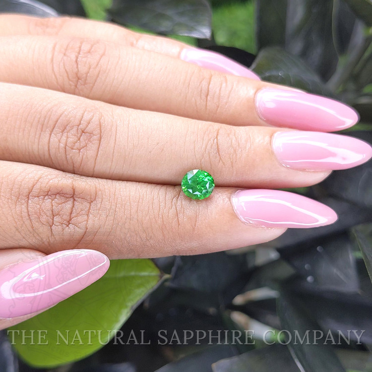 1.07 Ct. Tsavorite Garnet from Tanzania