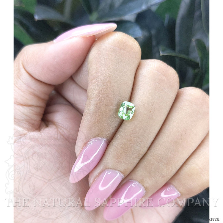 1.05 Ct. Tsavorite Garnet from Tanzania