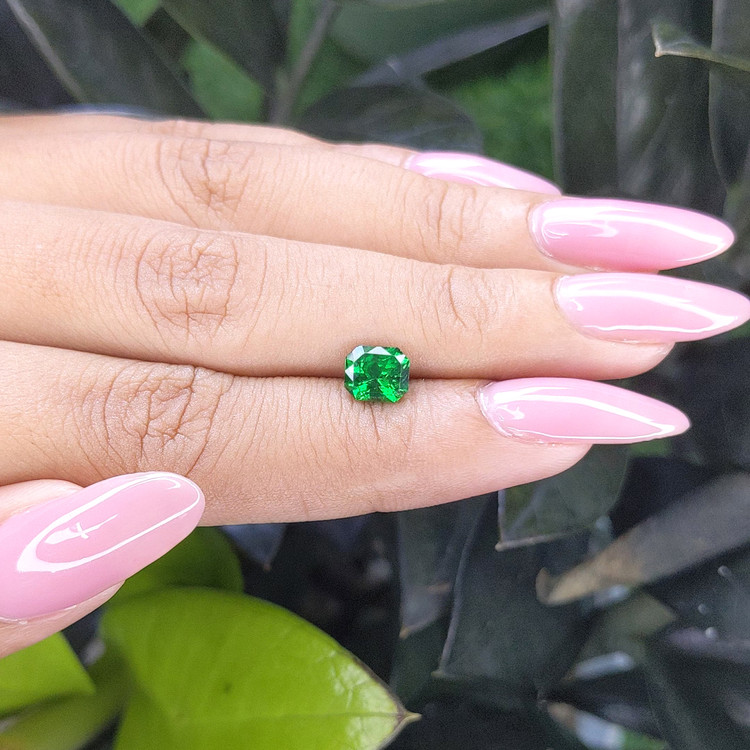 1.15 Ct. Tsavorite Garnet from Tanzania