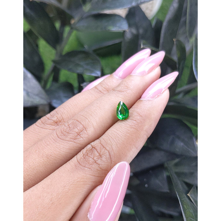 1.09 Ct. Tsavorite Garnet from Tanzania