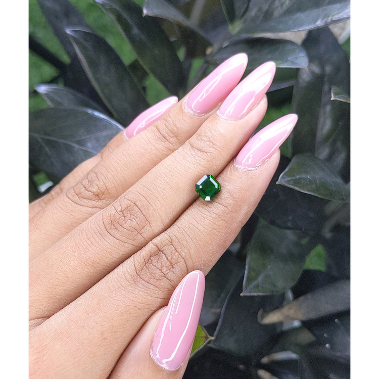 1.35 Ct. Tsavorite Garnet from Tanzania