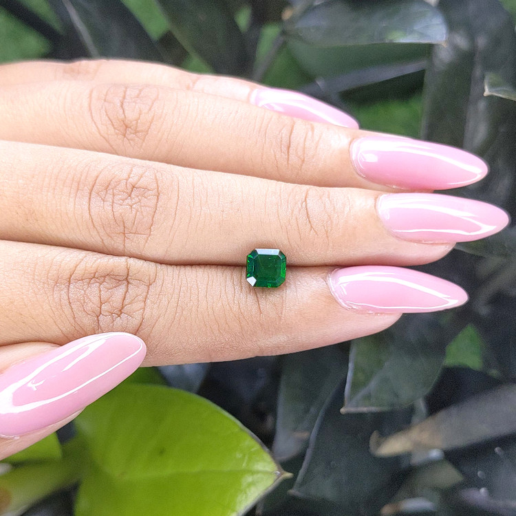 1.35 Ct. Tsavorite Garnet from Tanzania