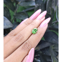 1.69 Ct. Tsavorite Garnet from Tanzania Life Style
