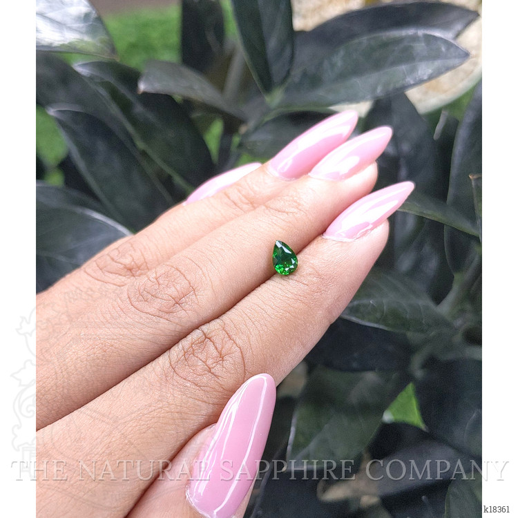 0.72 Ct. Tsavorite Garnet from Tanzania