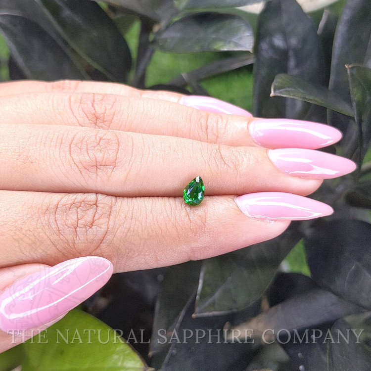 0.72 Ct. Tsavorite Garnet from Tanzania
