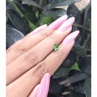 0.39 Ct. Tsavorite Garnet from Tanzania Life Style
