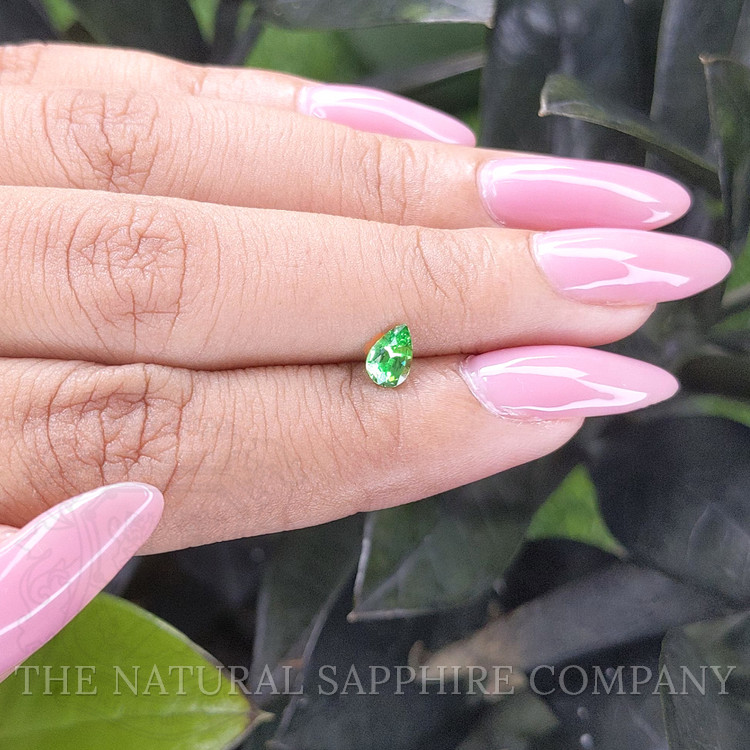 0.39 Ct. Tsavorite Garnet from Tanzania