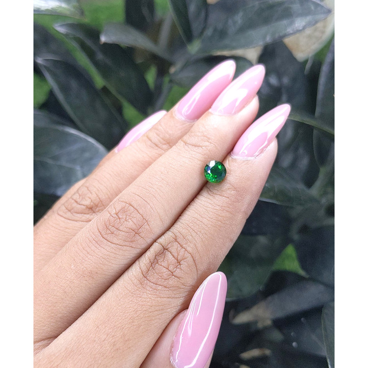 0.99 Ct. Tsavorite Garnet from Tanzania