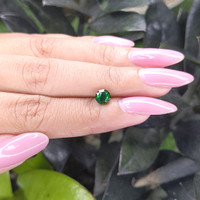 0.99 Ct. Tsavorite Garnet from Tanzania Life Style