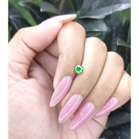 0.59 Ct. Tsavorite Garnet from Tanzania Life Style