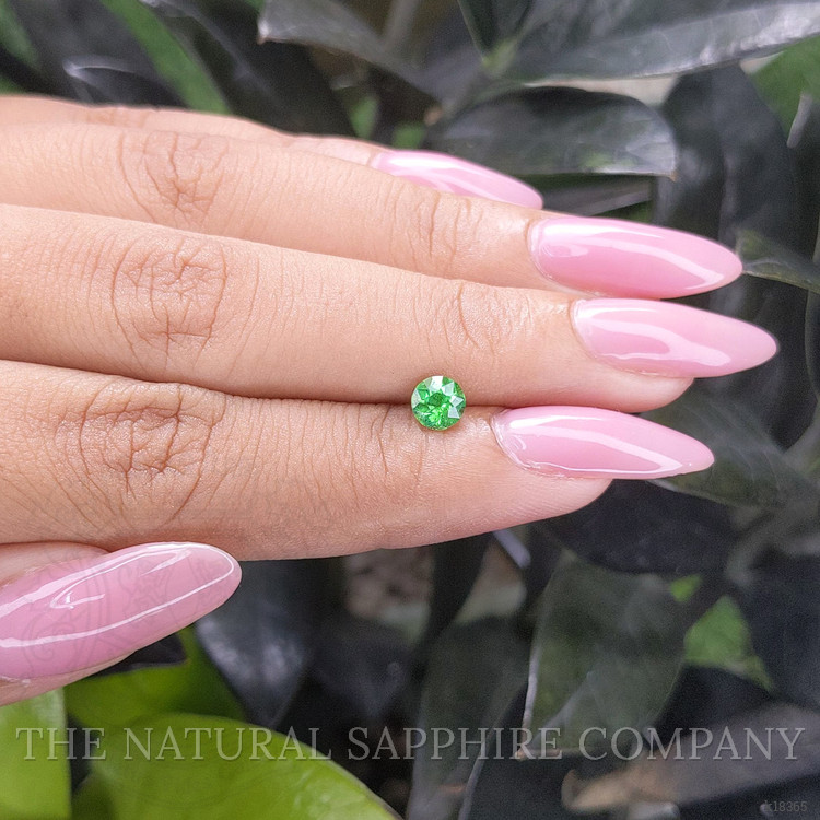 0.59 Ct. Tsavorite Garnet from Tanzania