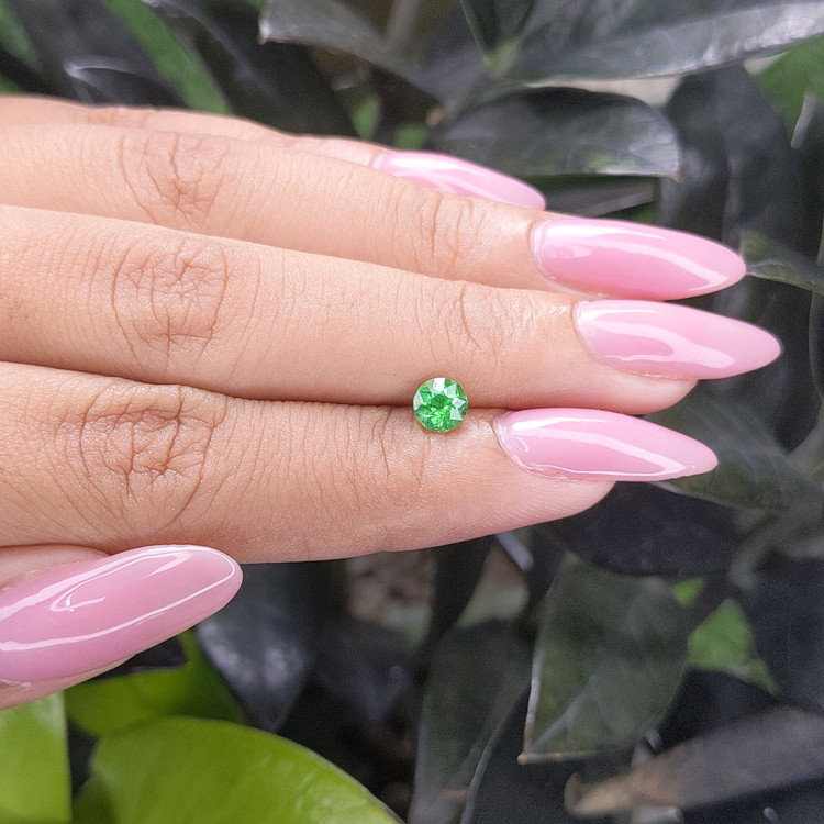 0.59 Ct. Tsavorite Garnet from Tanzania