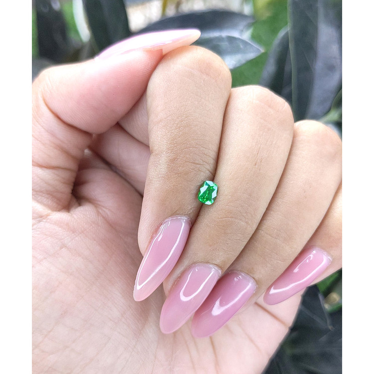 0.43 Ct. Tsavorite Garnet from Tanzania