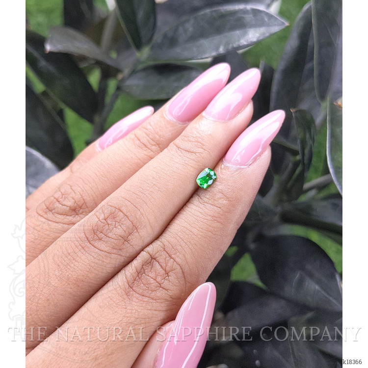 0.43 Ct. Tsavorite Garnet from Tanzania