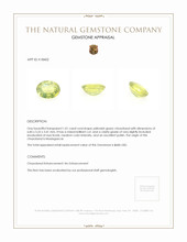 1.01 Ct. Chrysoberyl from Madagascar Appraisal