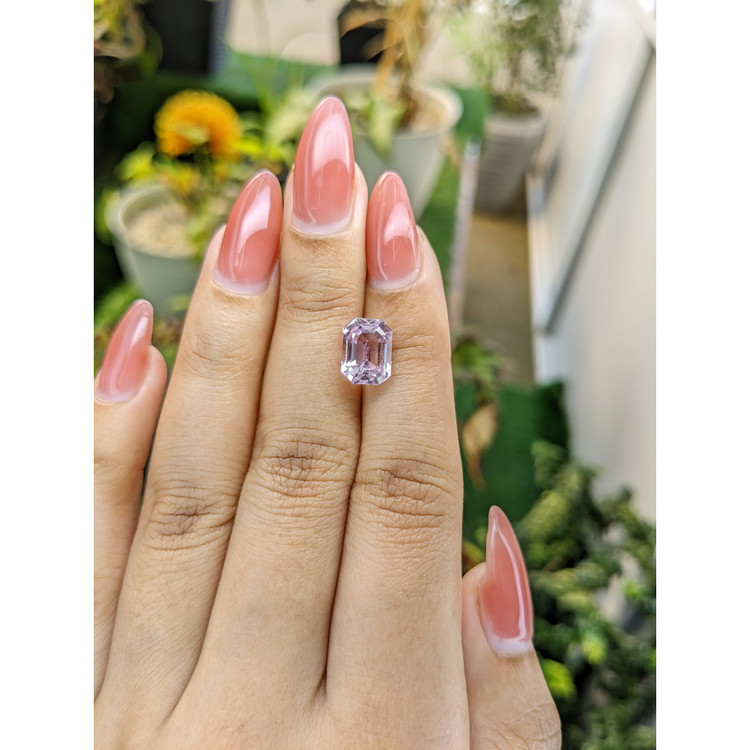 3.84 Ct. Kunzite from Brazil