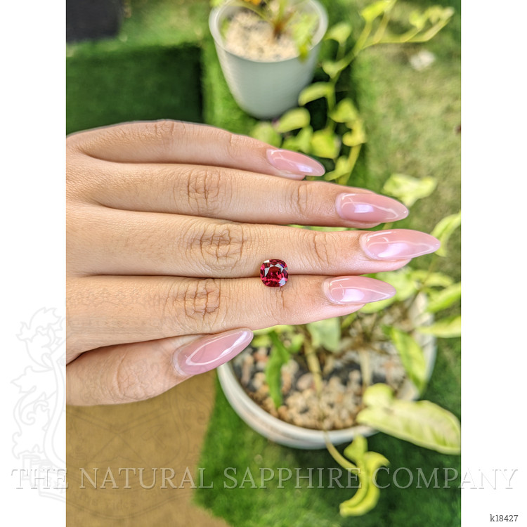 1.72 Ct. Rhodolite Garnet from Ceylon (Sri Lanka)