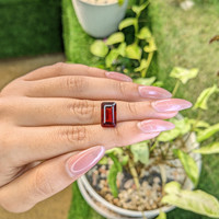 6.62 Ct. Almandine Garnet from Ceylon (Sri Lanka) Life Style