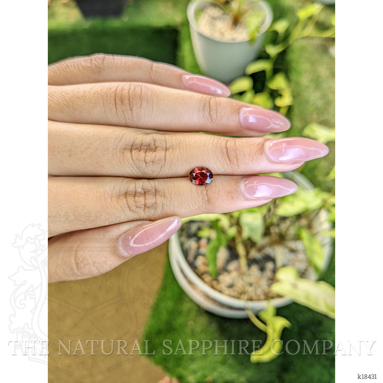 1.21 Ct. Almandine Garnet from Ceylon (Sri Lanka)