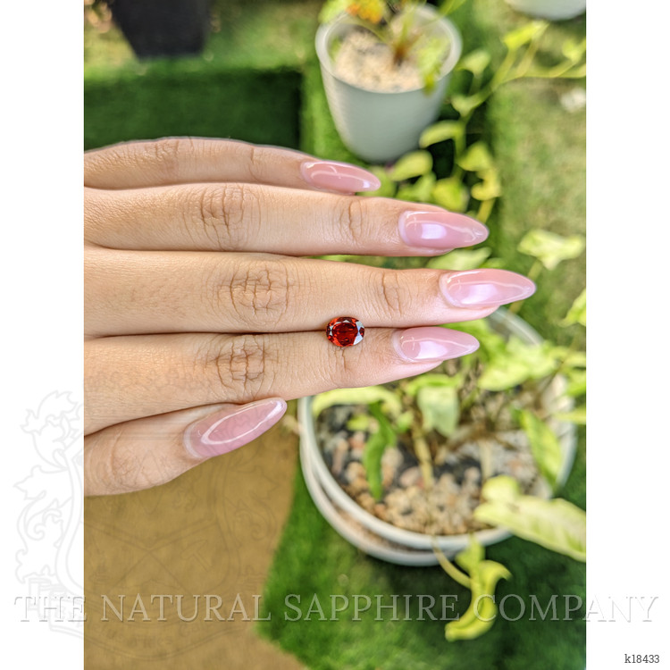 1.72 Ct. Almandine Garnet from Ceylon (Sri Lanka)