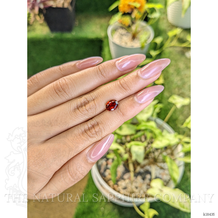 1.82 Ct. Almandine Garnet from Ceylon (Sri Lanka)