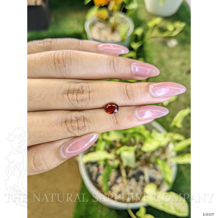 1.31 Ct. Almandine Garnet from Ceylon (Sri Lanka)