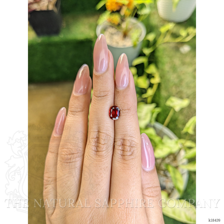 1.53 Ct. Almandine Garnet from Ceylon (Sri Lanka)