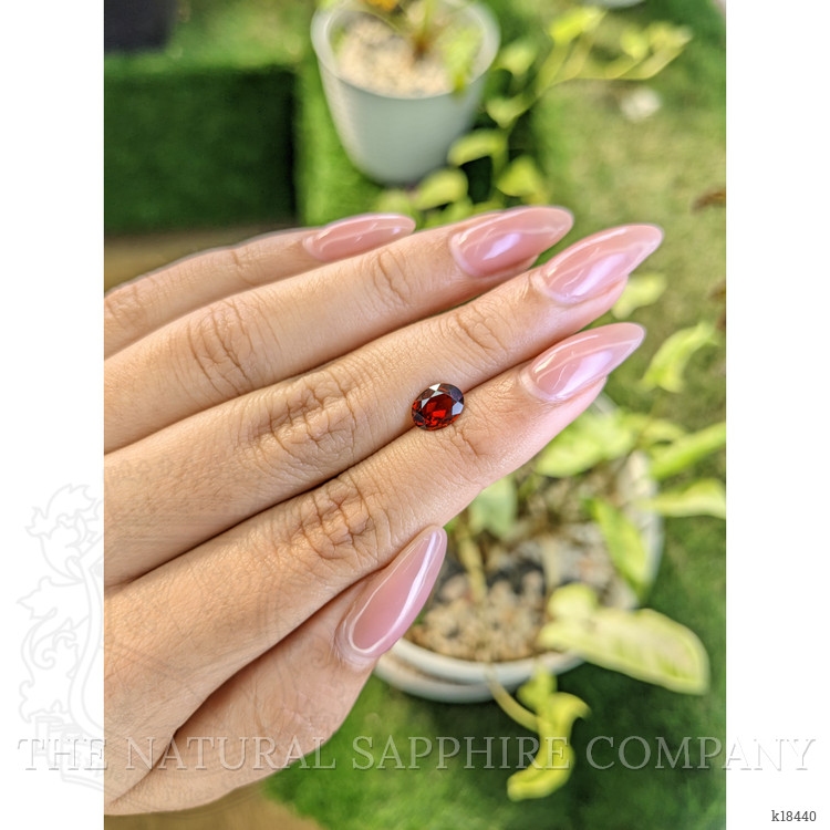 1.40 Ct. Almandine Garnet from Ceylon (Sri Lanka)