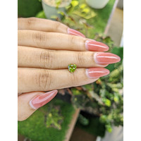 1.01 Ct. Peridot from Pakistan Life Style