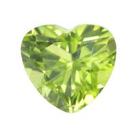 1.08 Ct.Tw. Heart Peridot