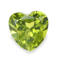 0.94 Ct.Tw. Heart Peridot