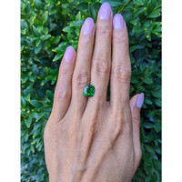 3.17 Ct. Tsavorite Garnet from Madagascar Life Style