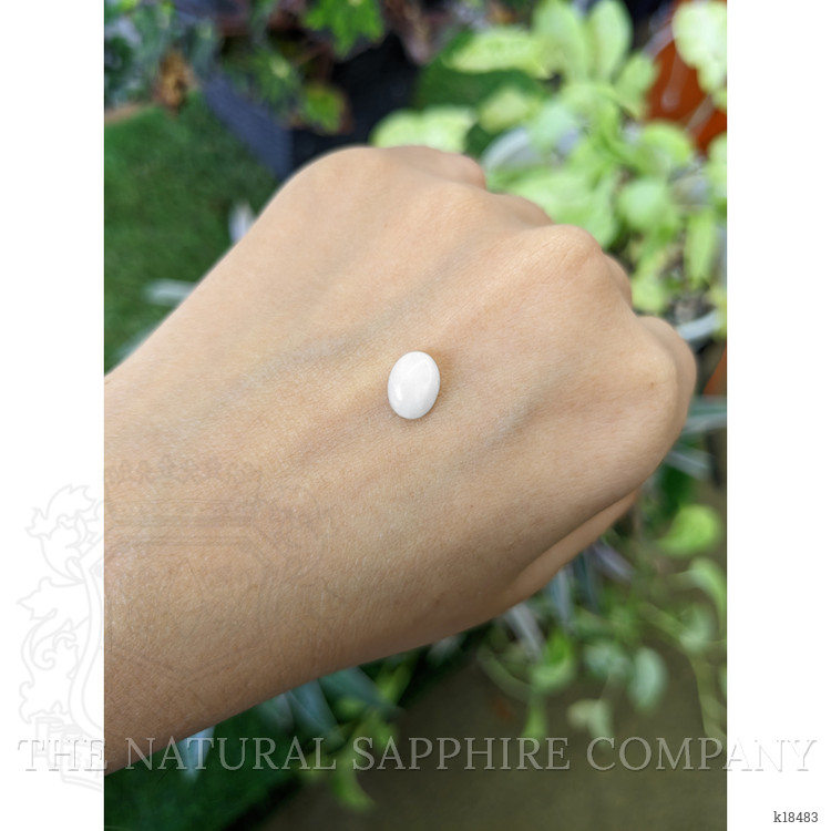 1.18 Ct. Cabochon White Opal from Australia