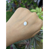 1.16 Ct. Cabochon White Opal from Australia Life Style
