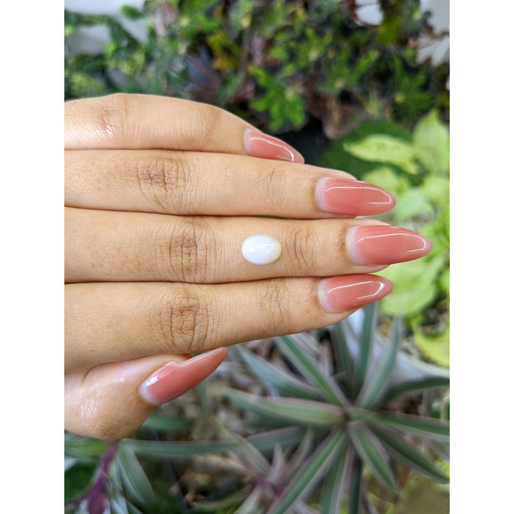 1.16 Ct. Cabochon White Opal from Australia