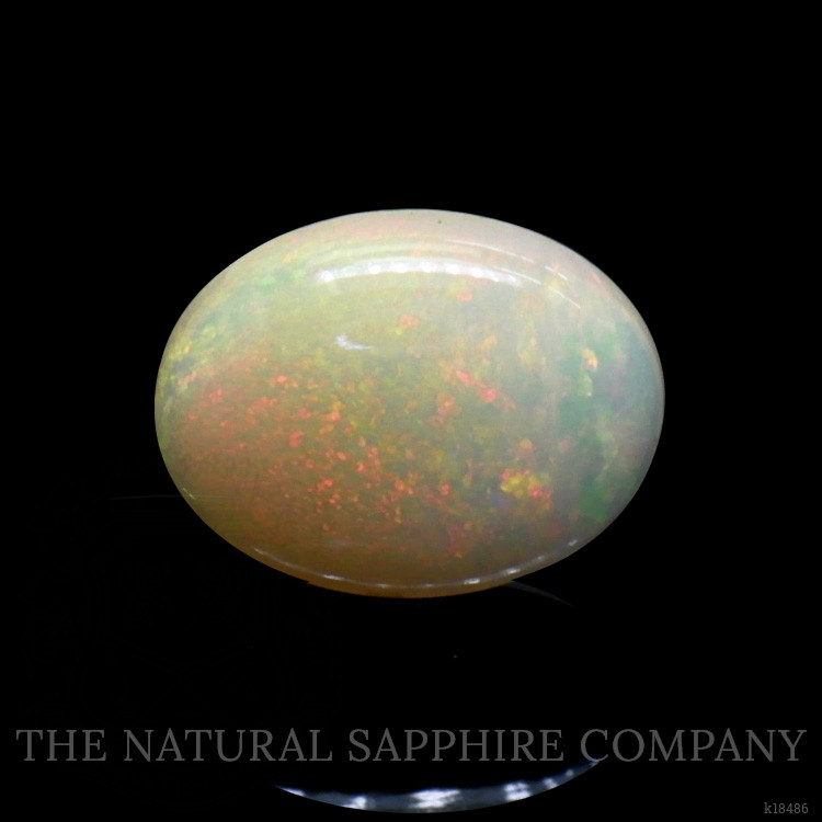 1.05 Ct. Cabochon White Opal from Australia