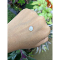 1.09 Ct. Cabochon White Opal from Australia Life Style