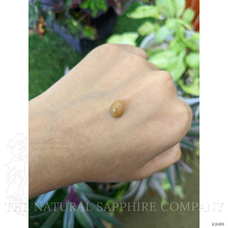 1.10 Ct. Cabochon White Opal from Australia