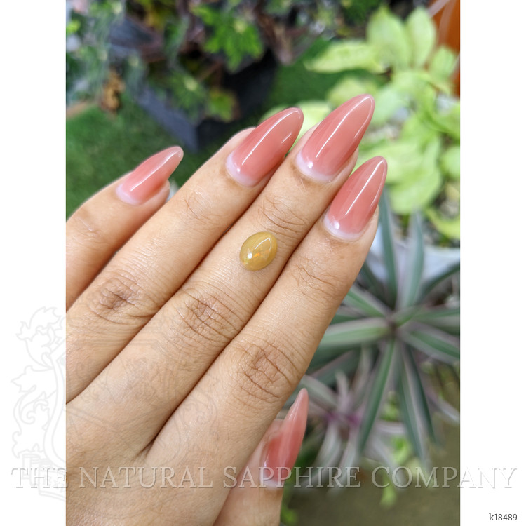 1.10 Ct. Cabochon White Opal from Australia